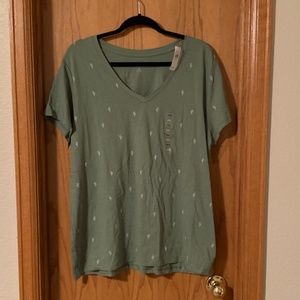Green Cactus Tee
